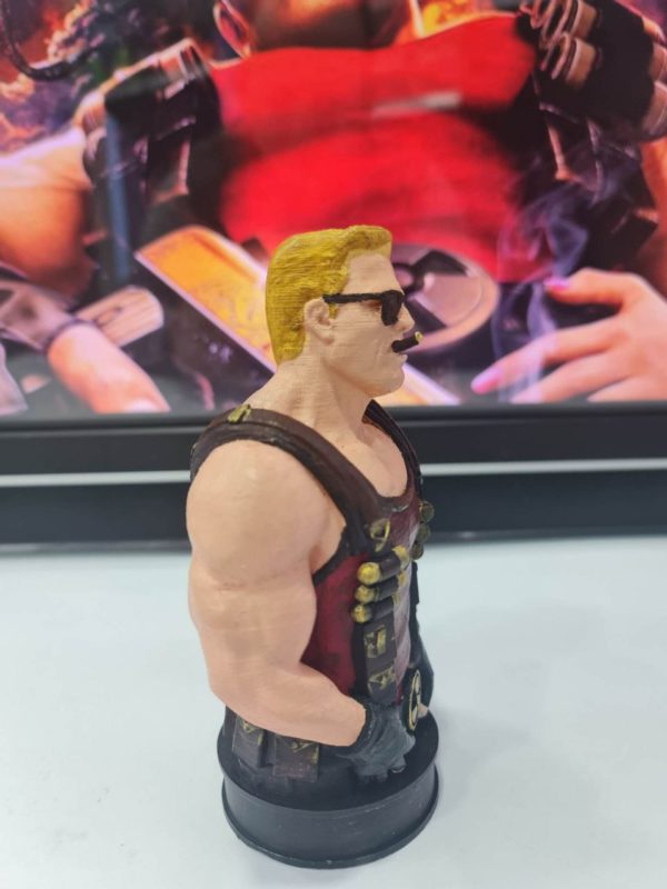 Duke Nukem Büst - Görsel 5