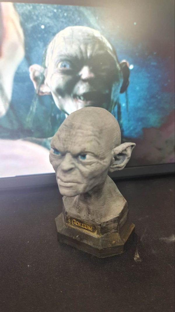 Gollum Büst - The Lord of The Rings - Görsel 5