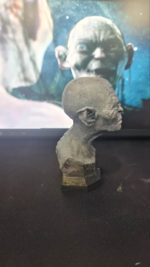 Gollum Büst - The Lord of The Rings - Görsel 6