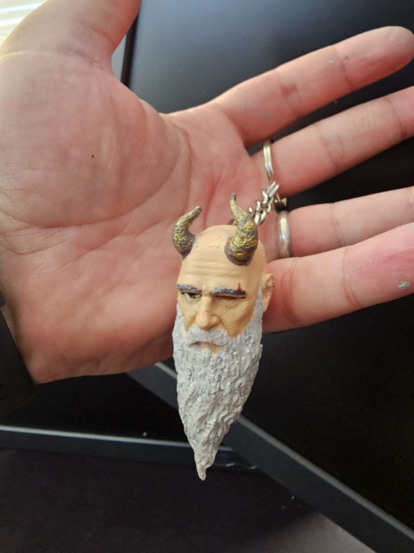 Mimir Anahtarlık - God of War - Görsel 2
